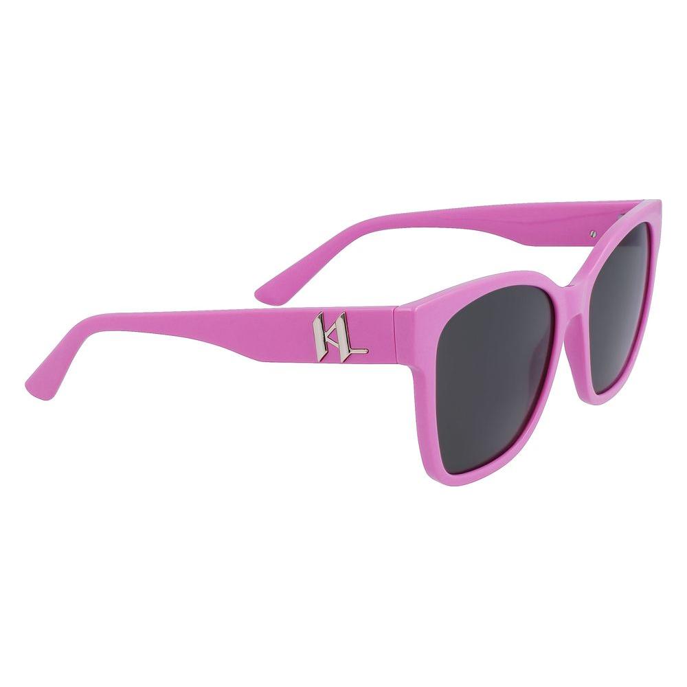 Karl Lagerfeld Multicolor Injected Sunglasses Karl Lagerfeld Pale Violet Red