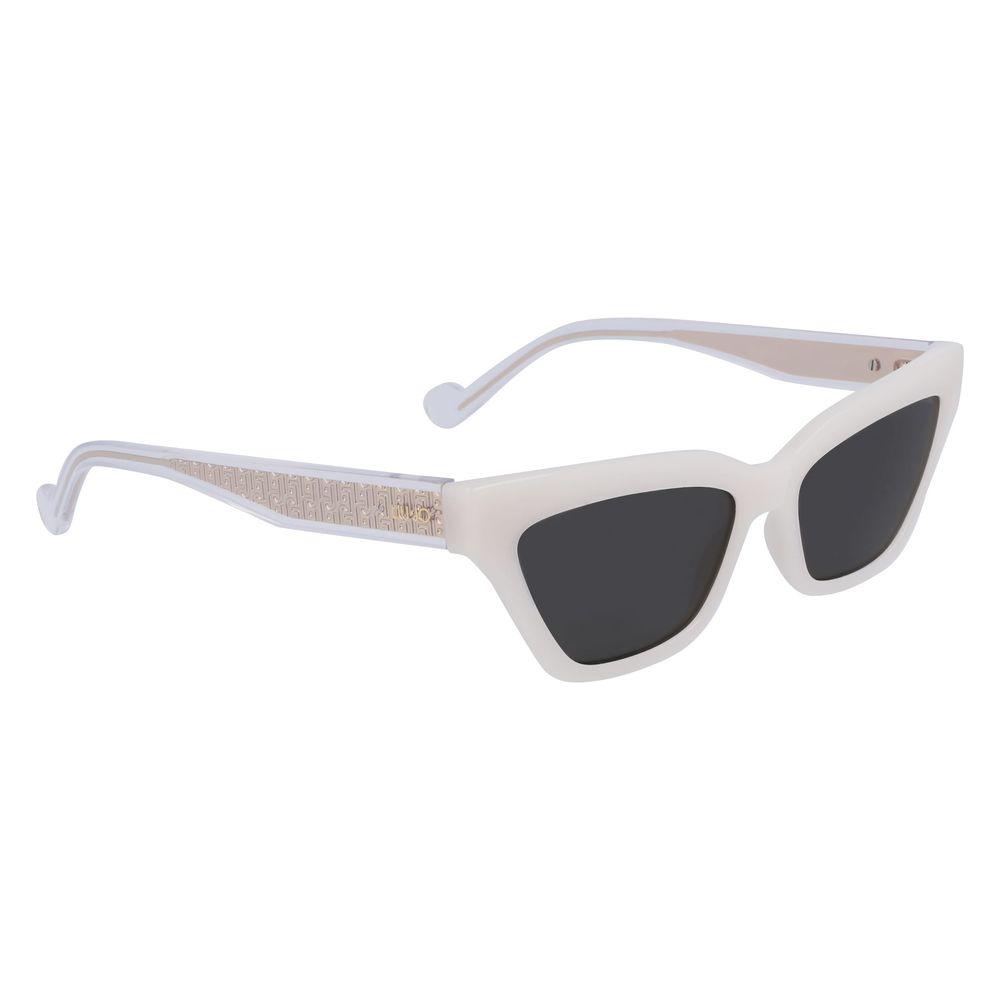 Liu Jo Beige Injected Sunglasses Liu Jo Dark Slate Gray
