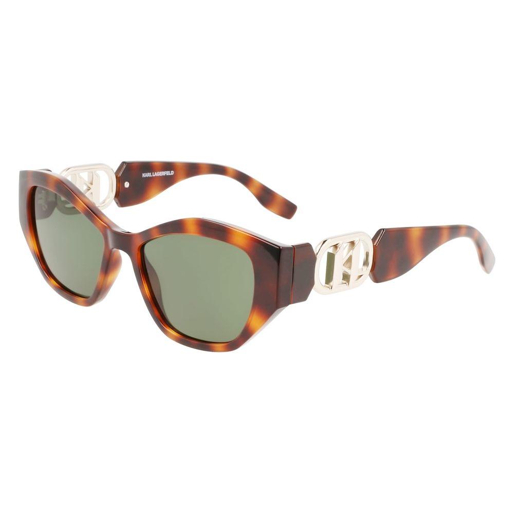 Karl Lagerfeld Brown Injected Sunglasses Karl Lagerfeld Rosy Brown