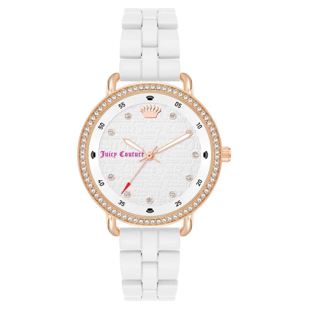 Juicy Couture White Metal Watch Juicy Couture Antique White