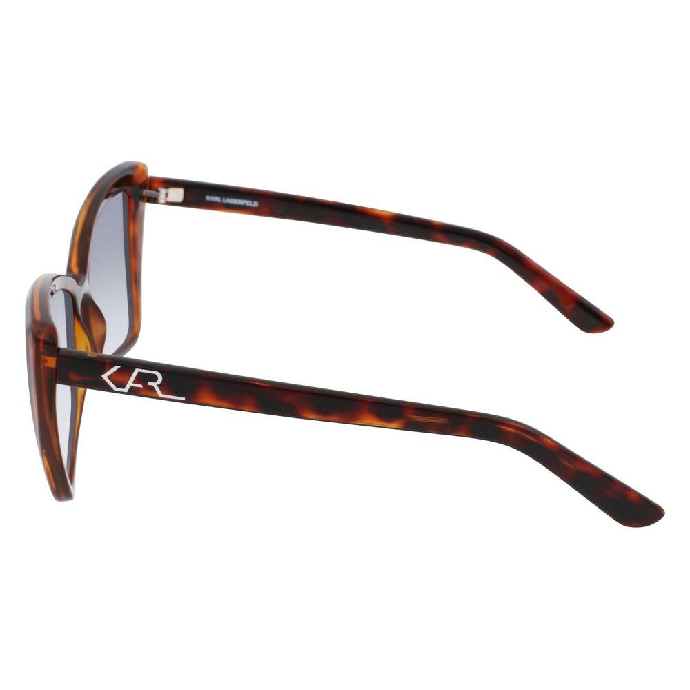 Karl Lagerfeld Brown Injected Sunglasses Karl Lagerfeld Dark Slate Gray