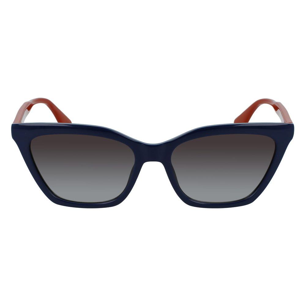 Karl Lagerfeld Blue Cp Injected Sunglasses Karl Lagerfeld Dark Slate Gray
