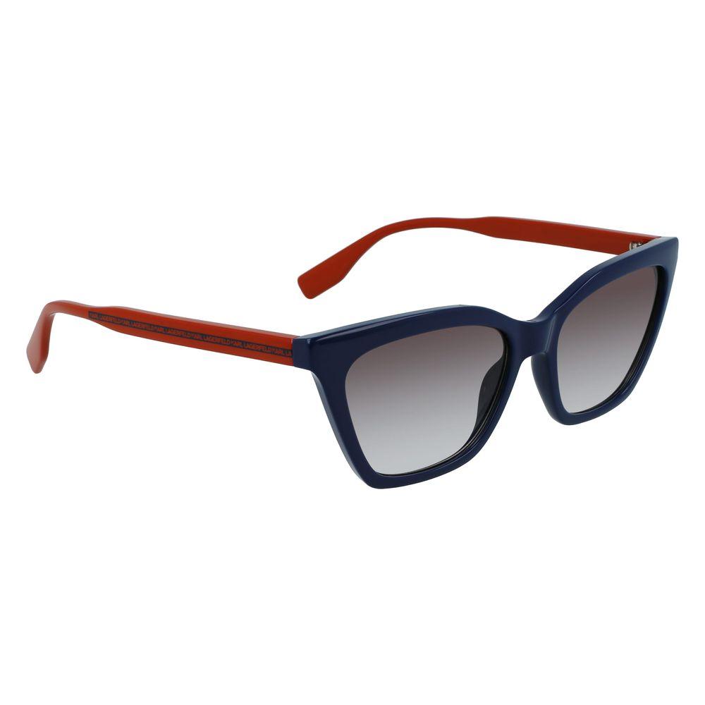 Karl Lagerfeld Blue Cp Injected Sunglasses Karl Lagerfeld Dim Gray