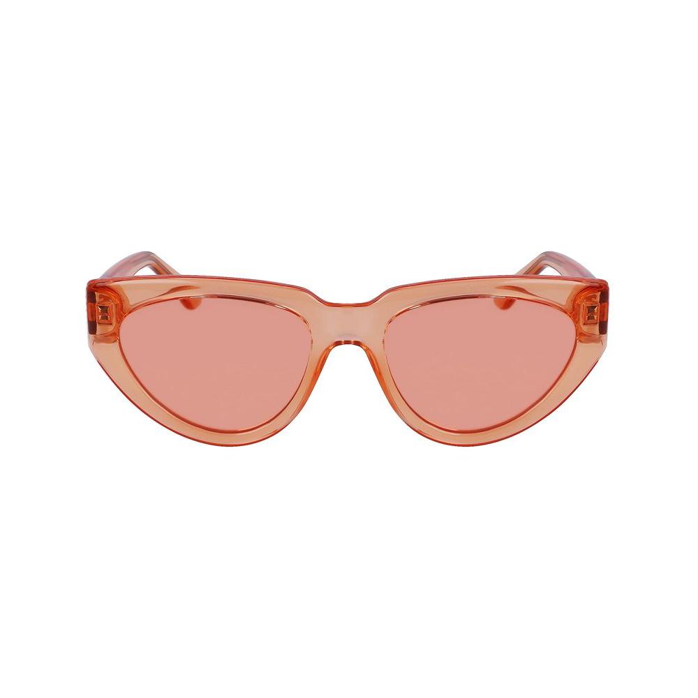 Karl Lagerfeld Orange Injected Sunglasses Karl Lagerfeld Dark Salmon
