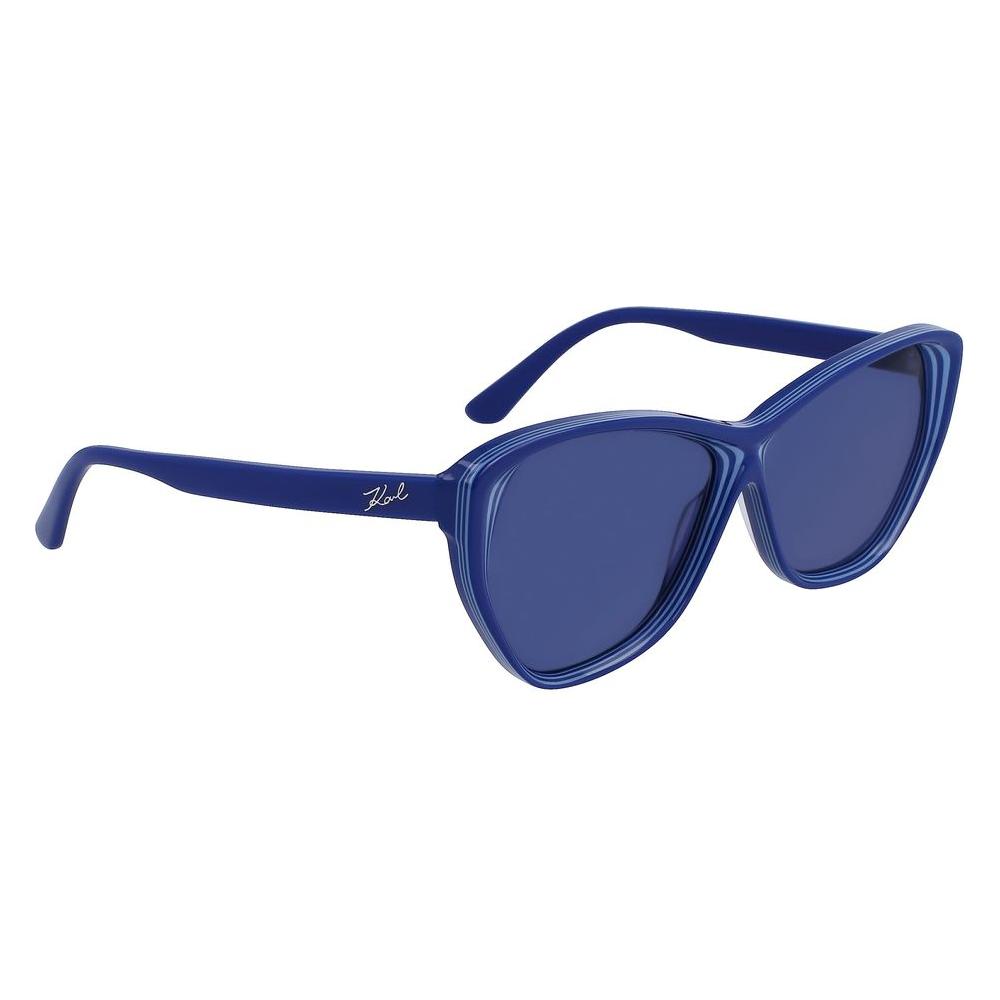 Karl Lagerfeld Blue Acetate Sunglasses Karl Lagerfeld Dark Slate Blue