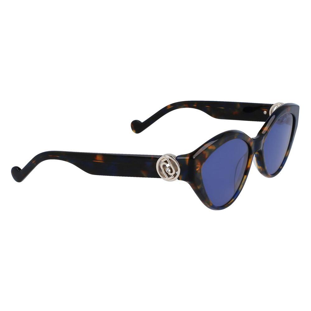 Liu Jo Blue Acetate Sunglasses Liu Jo Dark Slate Gray