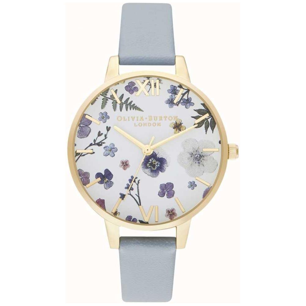 Olivia Burton Blue Synthetic Leather Watch Olivia Burton Lavender