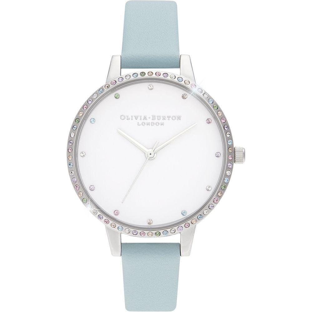 Olivia Burton Blue Leather Leather Watch Olivia Burton Lavender