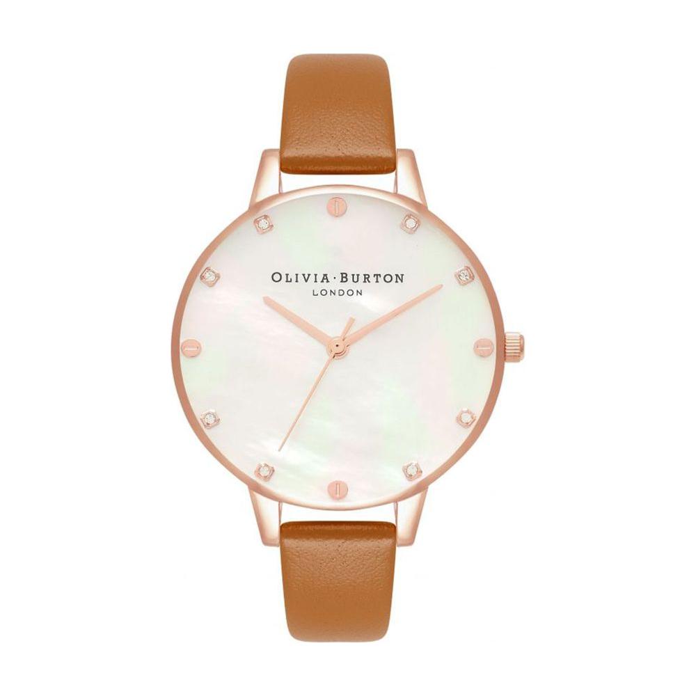 Olivia Burton Brown Leather Leather Watch Olivia Burton Sienna