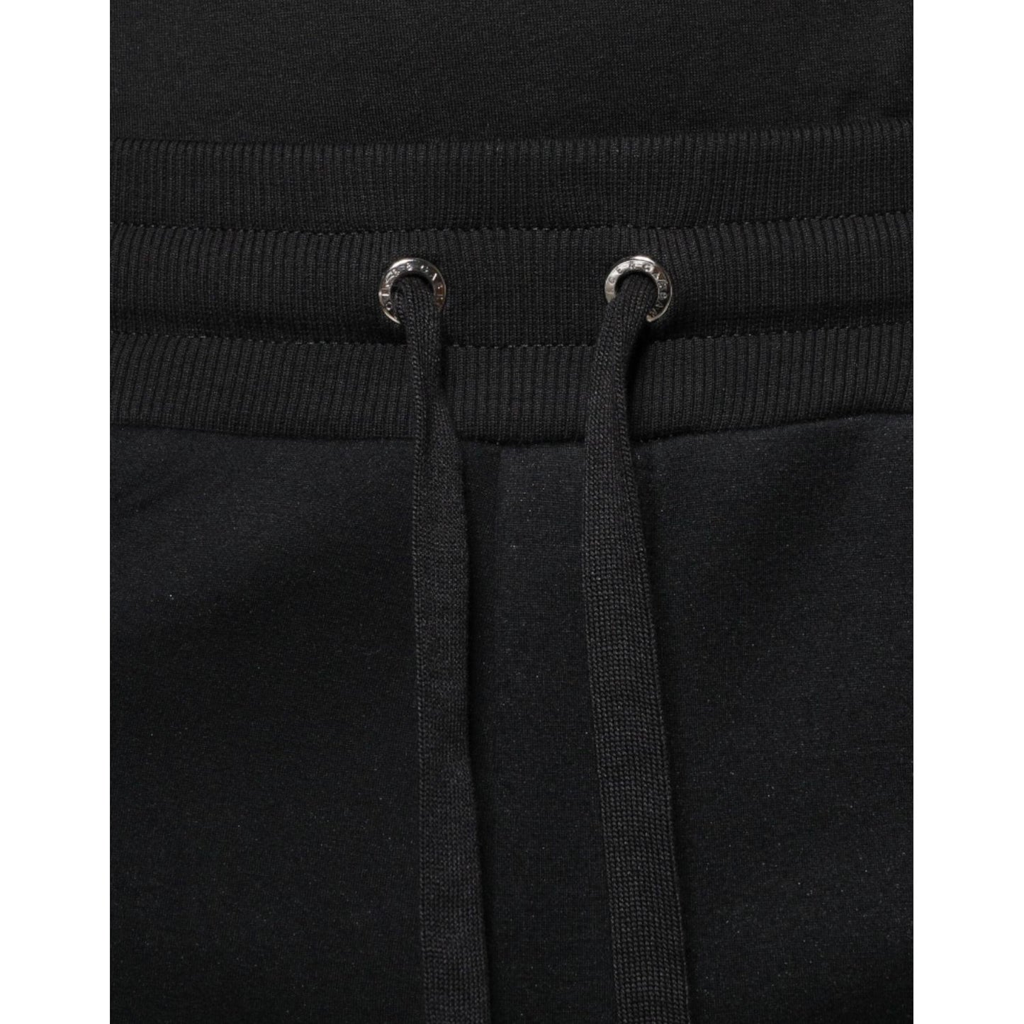 Dolce & Gabbana Black Modal DG Logo Jogger Men Sweatpants Pants Dolce & Gabbana Black