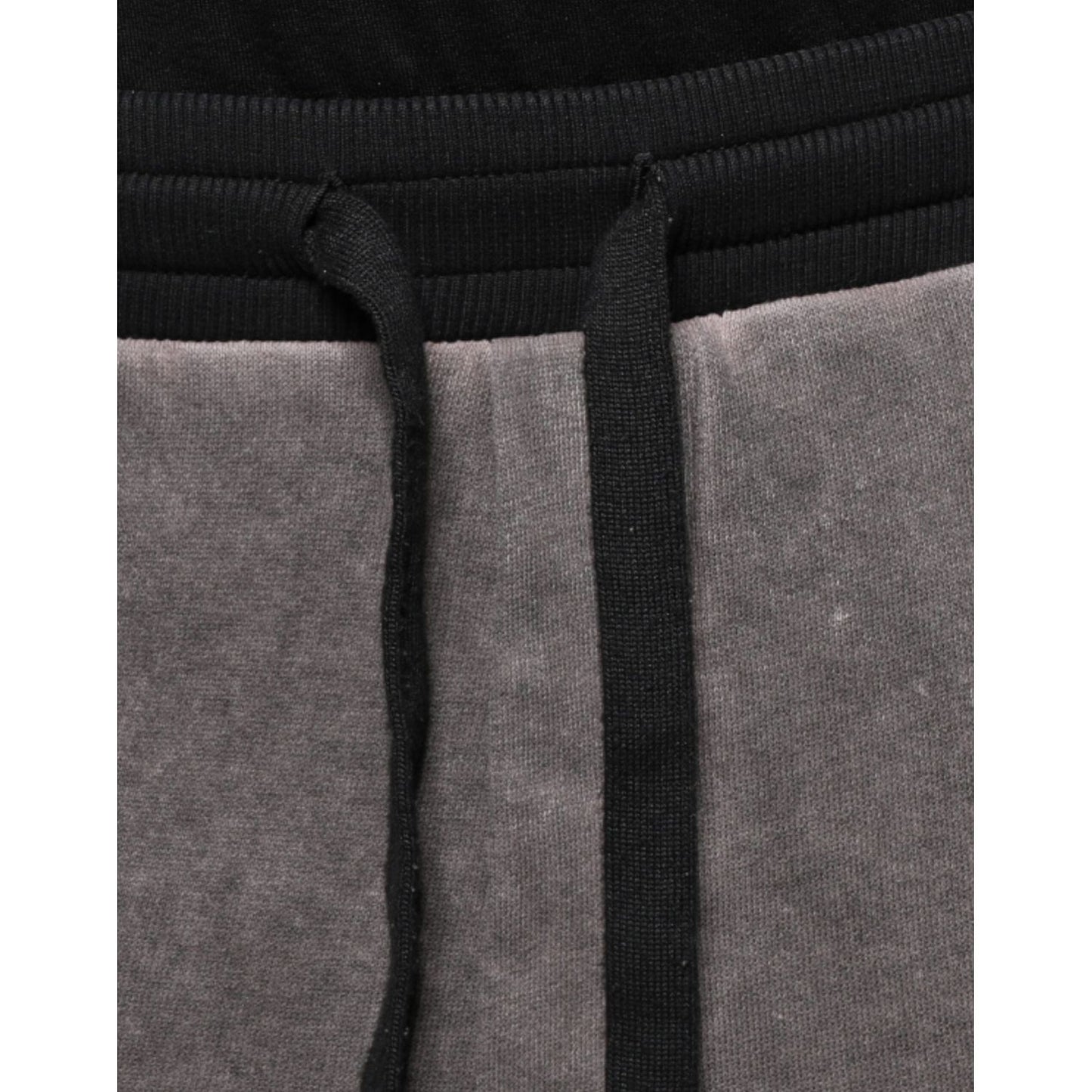 Dolce & Gabbana Gray Cotton Jogger Jogging Pants Dolce & Gabbana Dim Gray