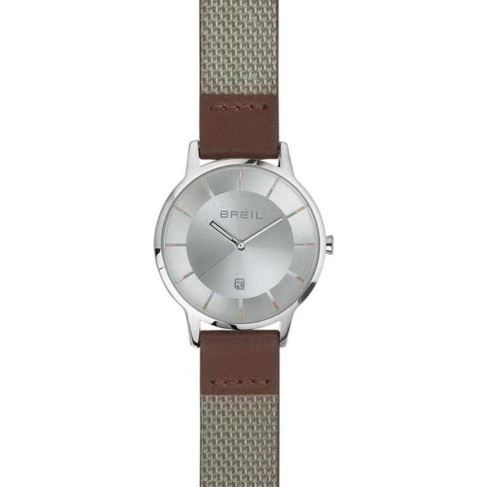Breil Brown Fabric Watch Breil Dark Gray