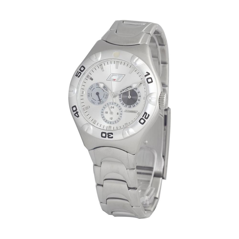 Chronotech Silver Steel Watch Chronotech Gray