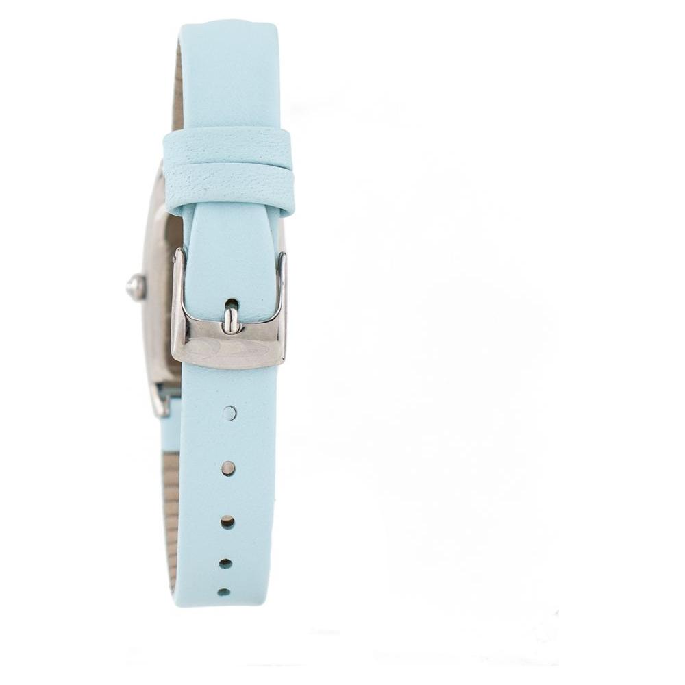 Chronotech Blue Leather Watch Chronotech Light Gray