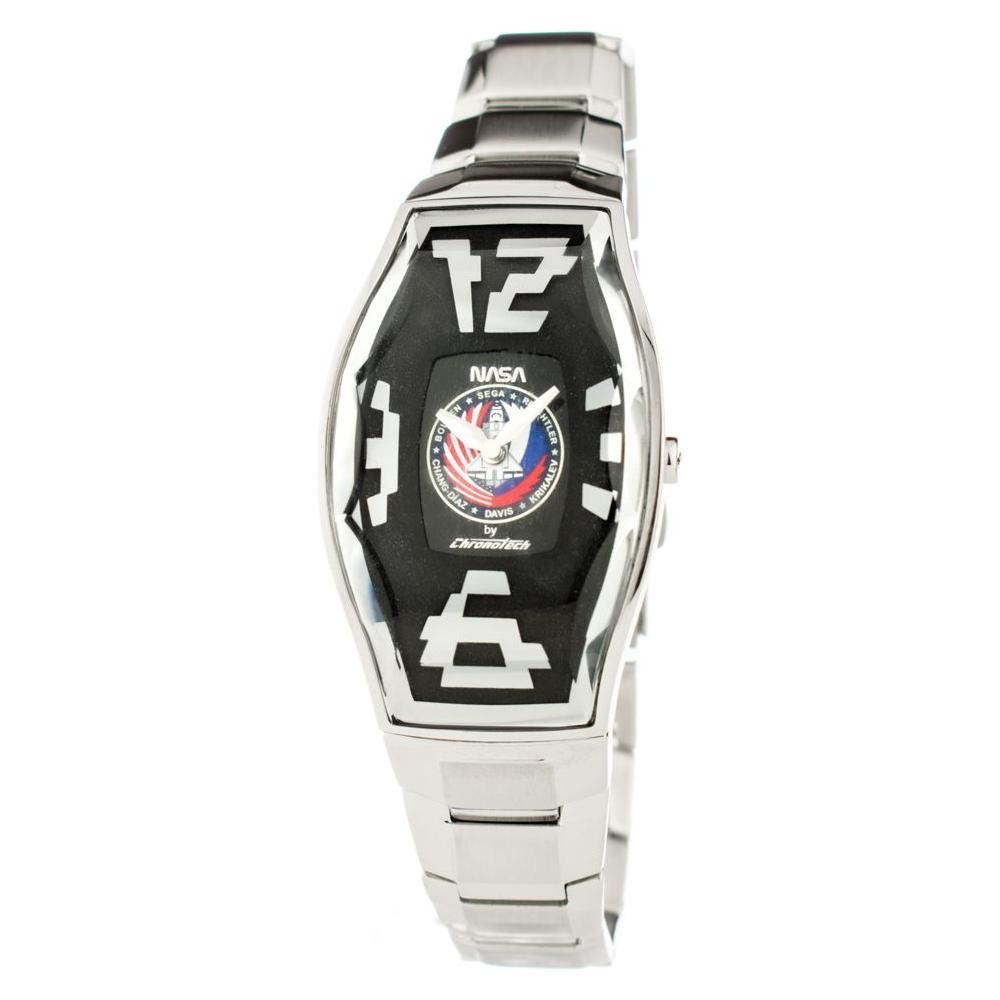 Chronotech Silver Stainless Steel Watch Chronotech Dark Slate Gray