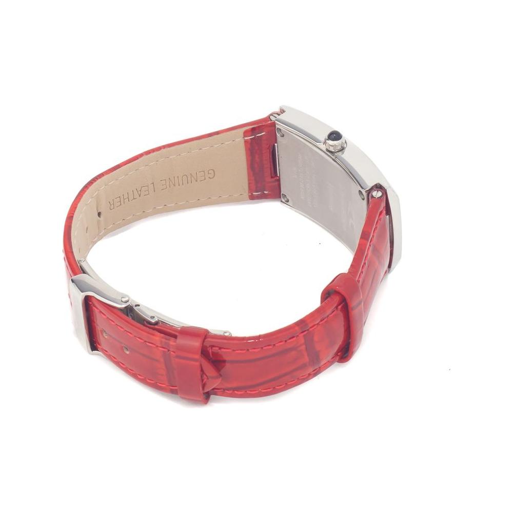 Chronotech Red Leather Watch Chronotech Rosy Brown