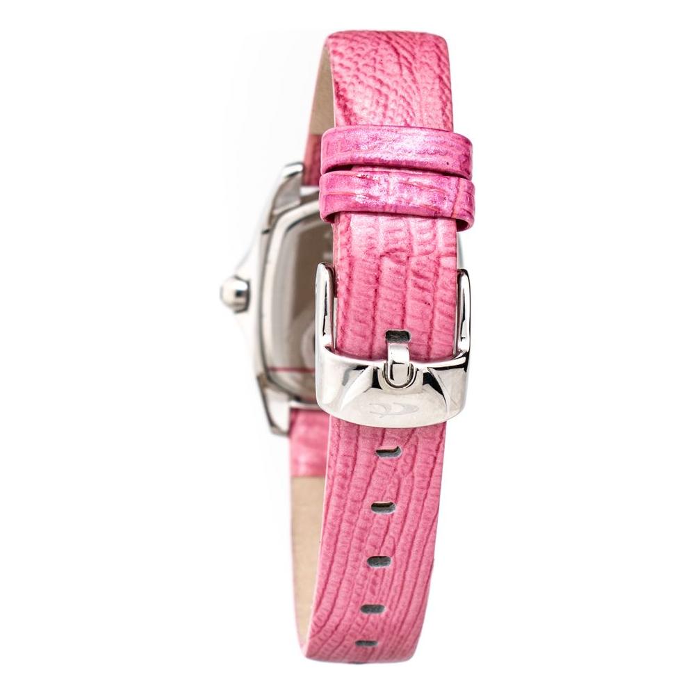 Chronotech Multicolor Leather Watch Chronotech Pale Violet Red