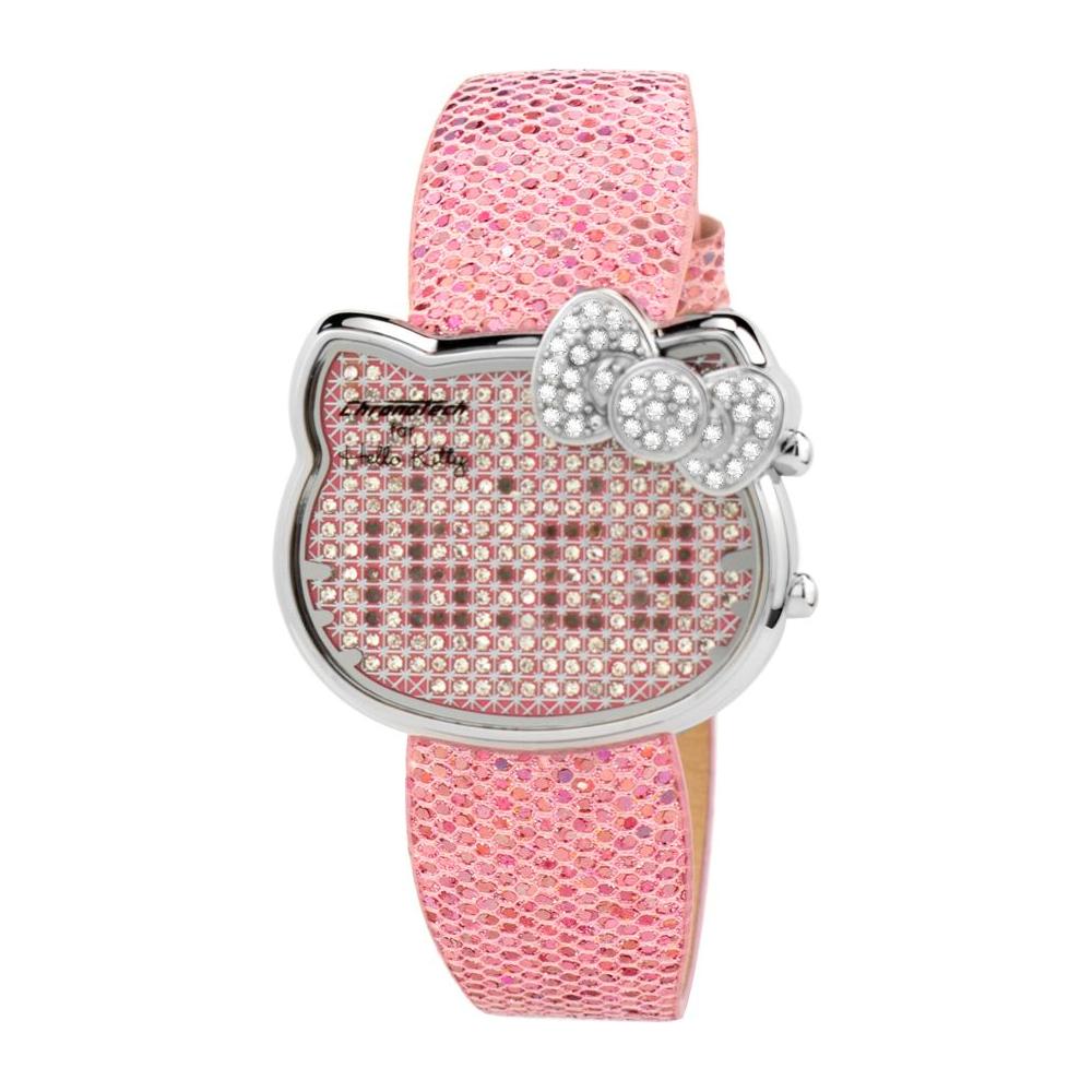 Chronotech Multicolor Leather Watch Chronotech Gray