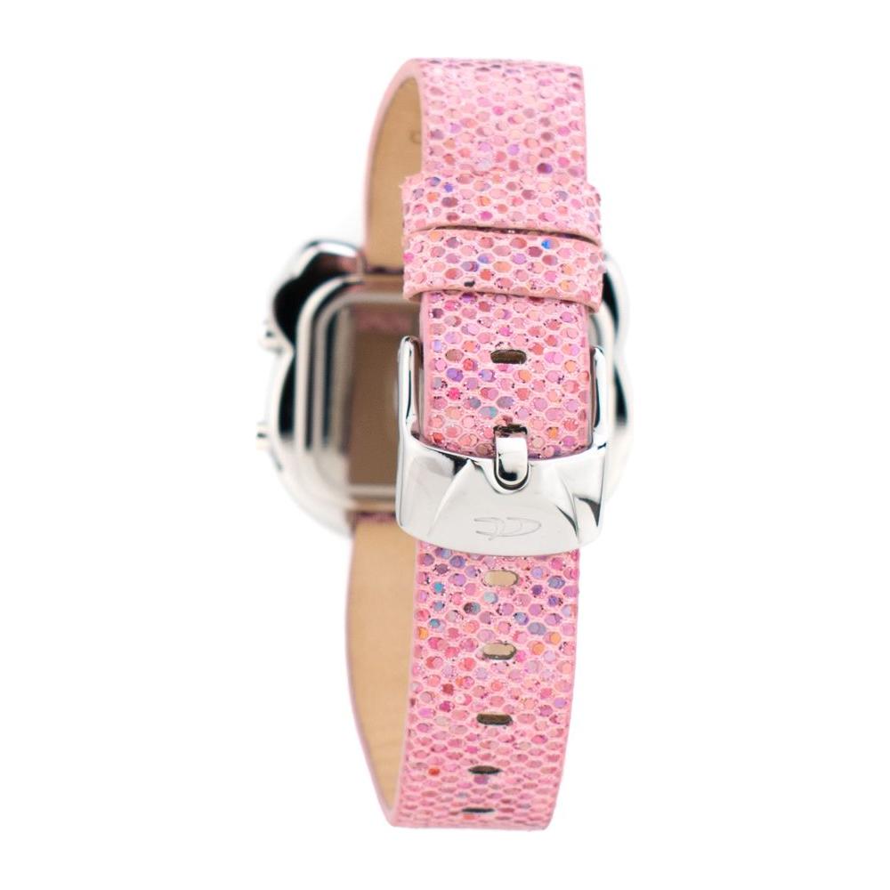 Chronotech Multicolor Leather Watch Chronotech Light Pink