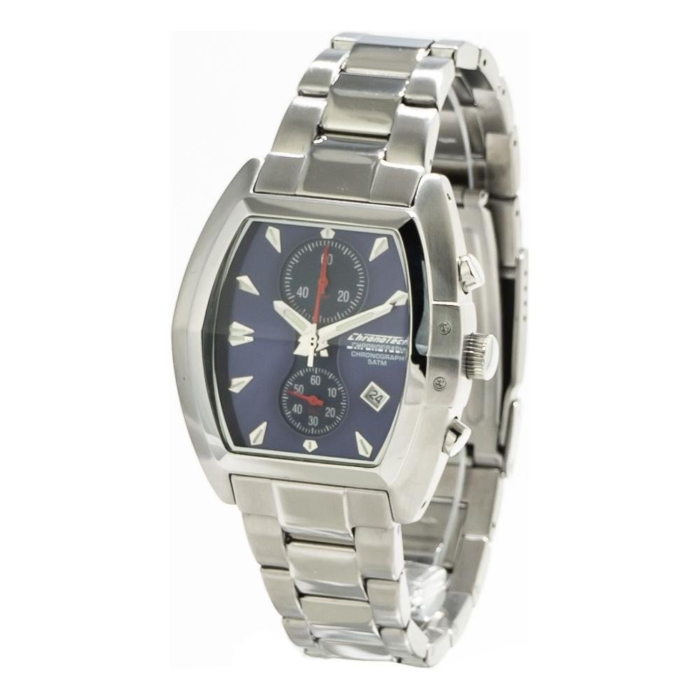 Chronotech Silver Stainless Steel Watch CHCT7257M02MAC