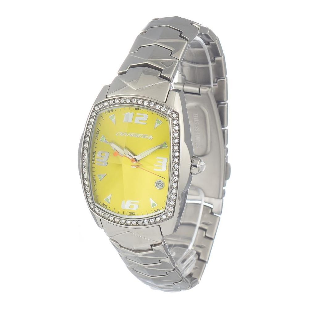Chronotech Silver Stainless Steel Watch CHCT7504LS05MAC