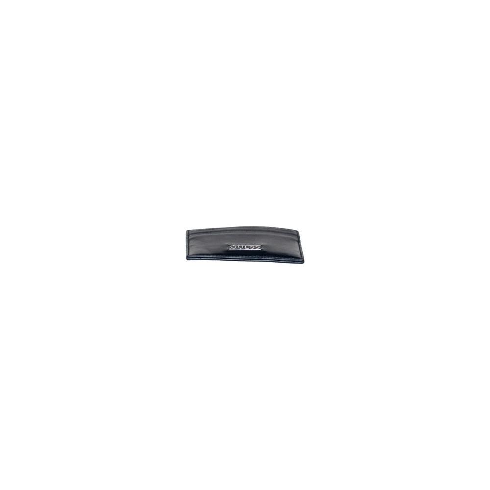 Guess Black Leather Wallet Guess Dim Gray