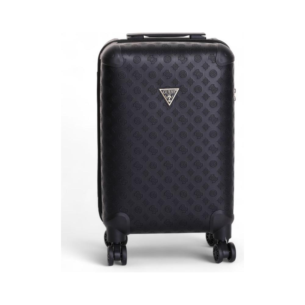 Guess Black Polyethylene Luggage And Travel Guess Dark Slate Gray