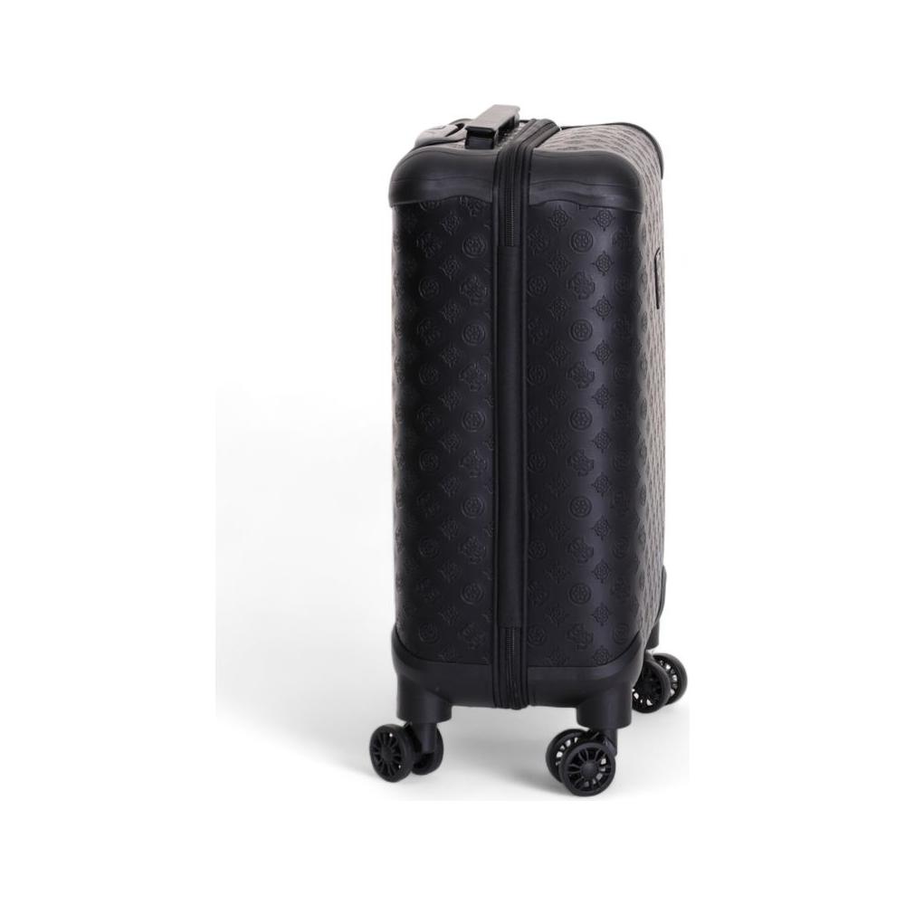 Guess Black Polyethylene Luggage And Travel Guess Dark Slate Gray