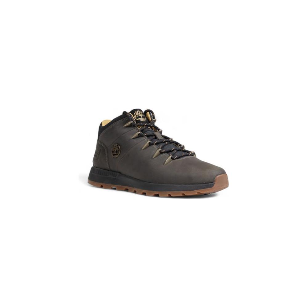 Timberland Gray Recycled Leather Sneaker Timberland Dark Slate Gray