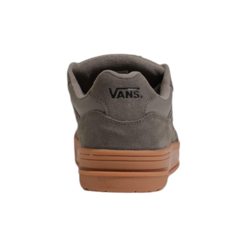 Vans Gray Suede Leather Sneaker Vans Dim Gray