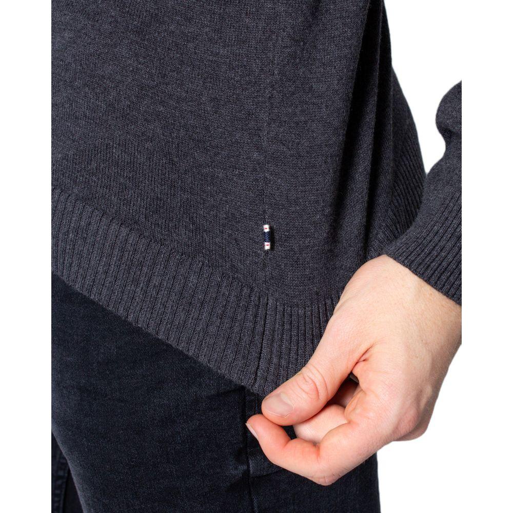 Jack Jones Gray Cotton T-Shirt Jack Jones Dark Slate Gray