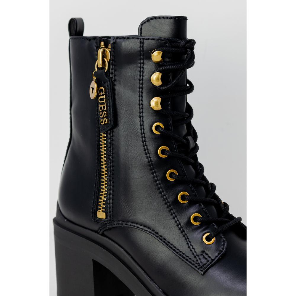 Guess Black Polyethylene Boot Guess Light Gray