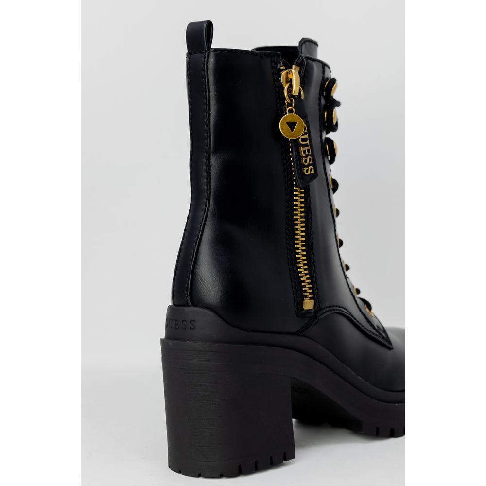 Guess Black Polyethylene Boot Guess Light Gray