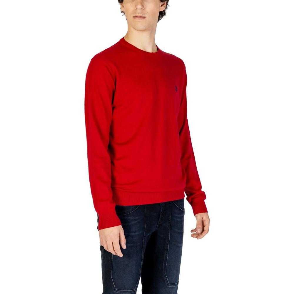 U.S. POLO ASSN. Red Cotton Sweater U.S. POLO ASSN. Black