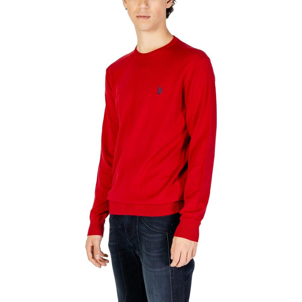 U.S. POLO ASSN. Red Cotton Sweater U.S. POLO ASSN. Black