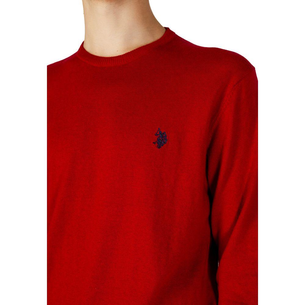 U.S. POLO ASSN. Red Cotton Sweater U.S. POLO ASSN. Dark Red