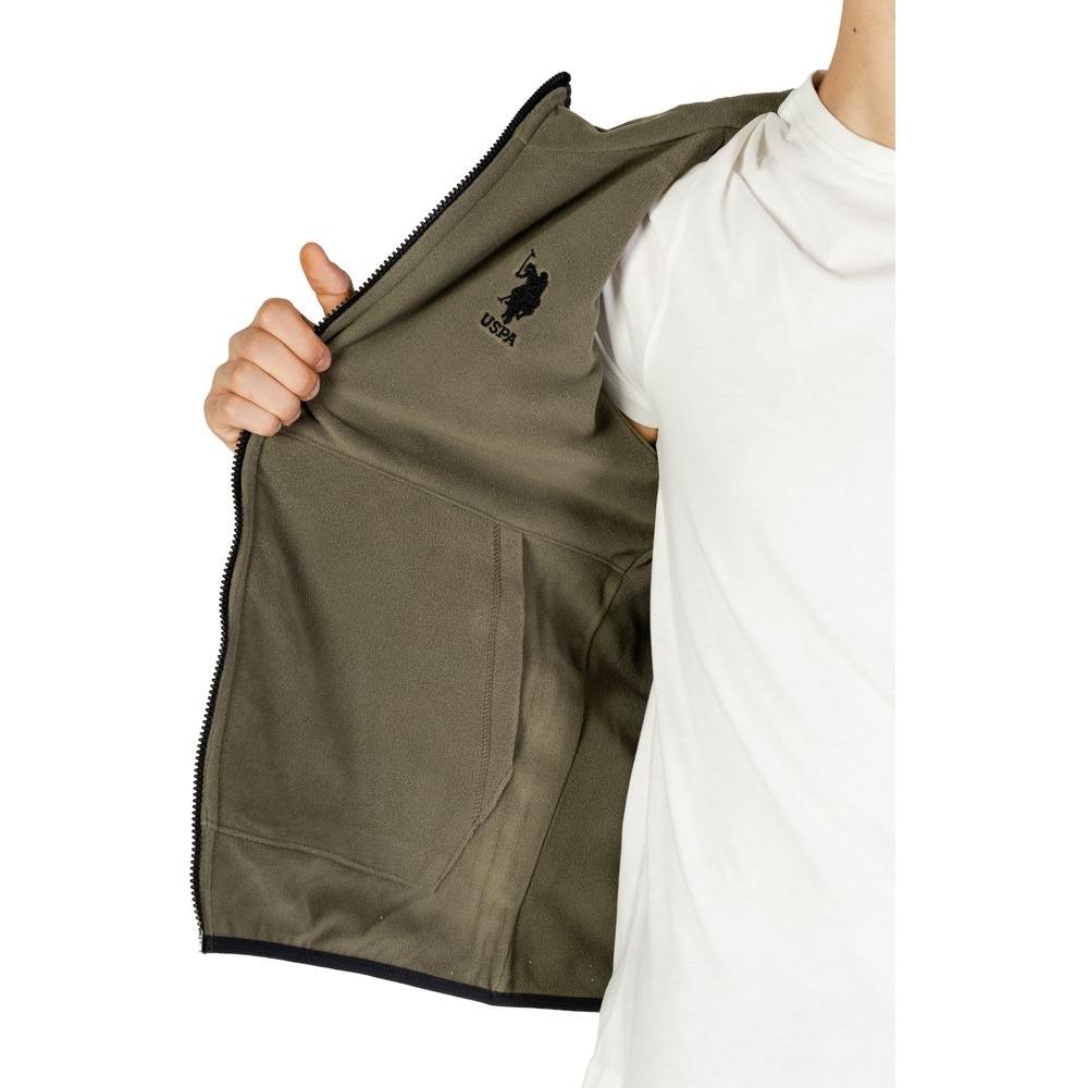 U.S. POLO ASSN. Gray Polyamide Jacket U.S. POLO ASSN. Dark Olive Green