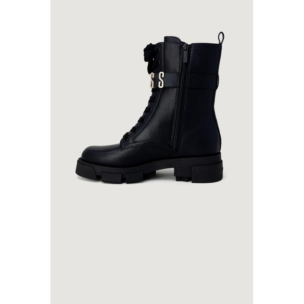 Guess Black Artificial Leather Boot Guess Black