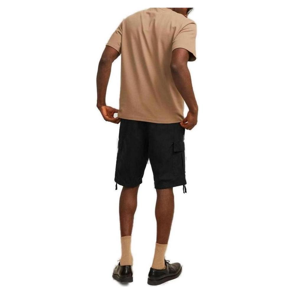 Jack Jones Black Cotton Short Jack Jones Sienna