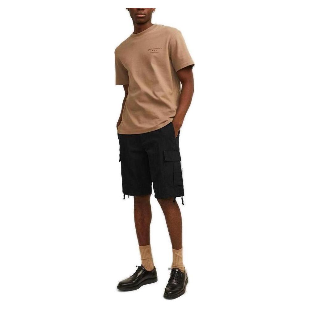 Jack Jones Black Cotton Short Jack Jones Dark Slate Gray