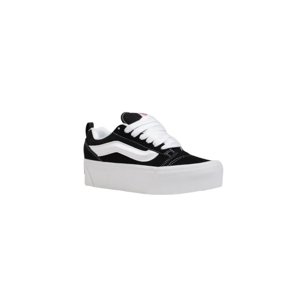 Vans Black And White Suede Leather Sneaker Vans Light Gray