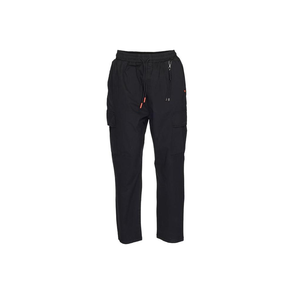 Gianni Lupo Black Cotton Jeans & Pant Gianni Lupo Dark Slate Gray