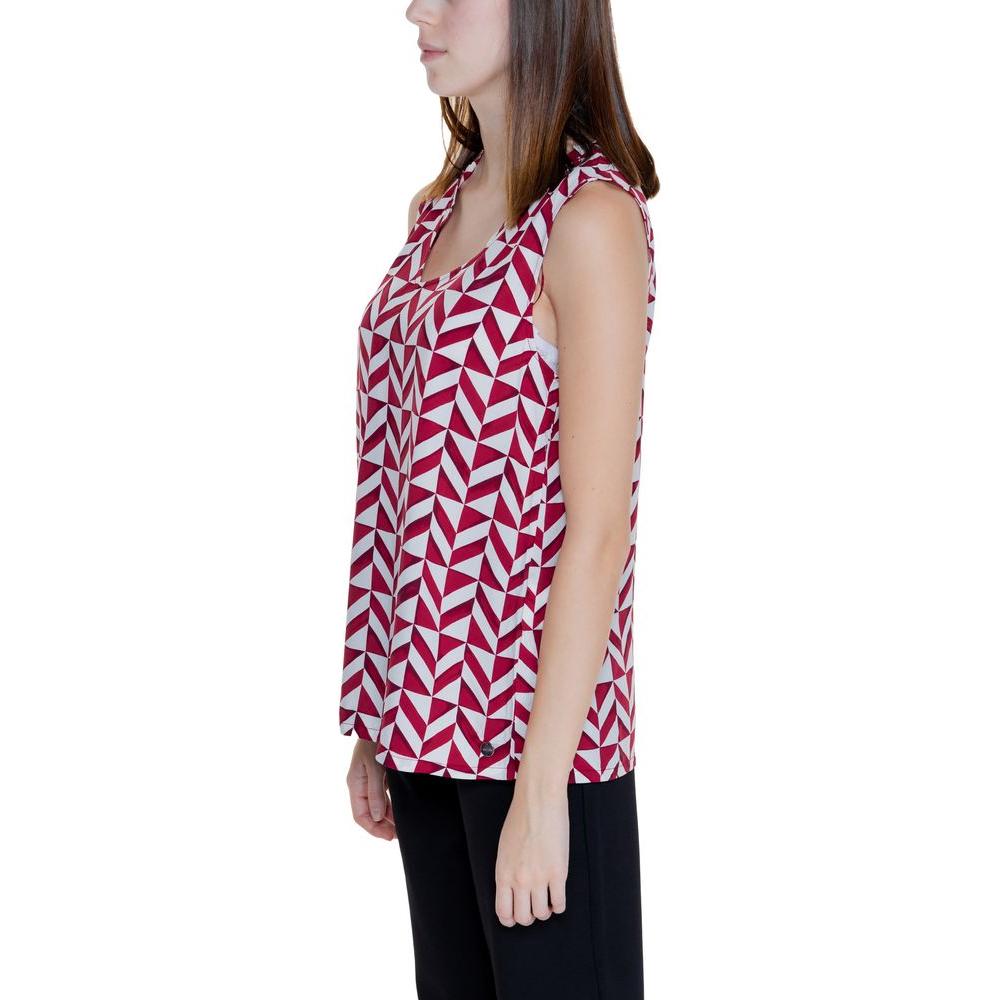 Street One Red Viscose Tops & T-Shirt Street One Gray