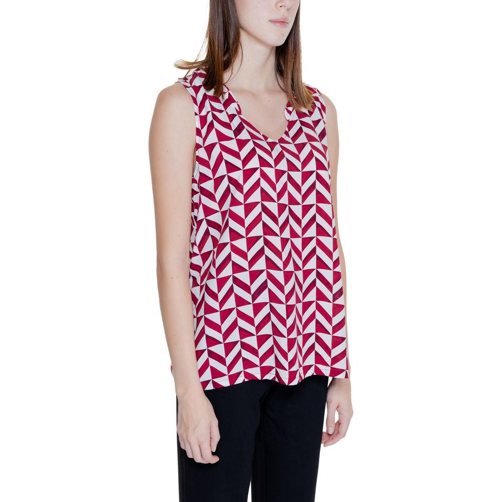 Street One Red Viscose Tops & T-Shirt Street One Gray