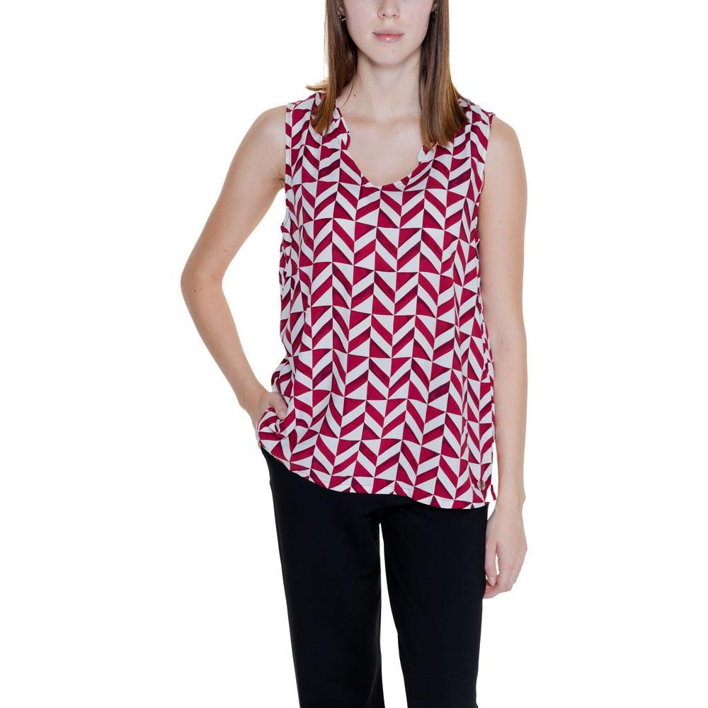Street One Red Viscose Tops & T-Shirt Street One Gray