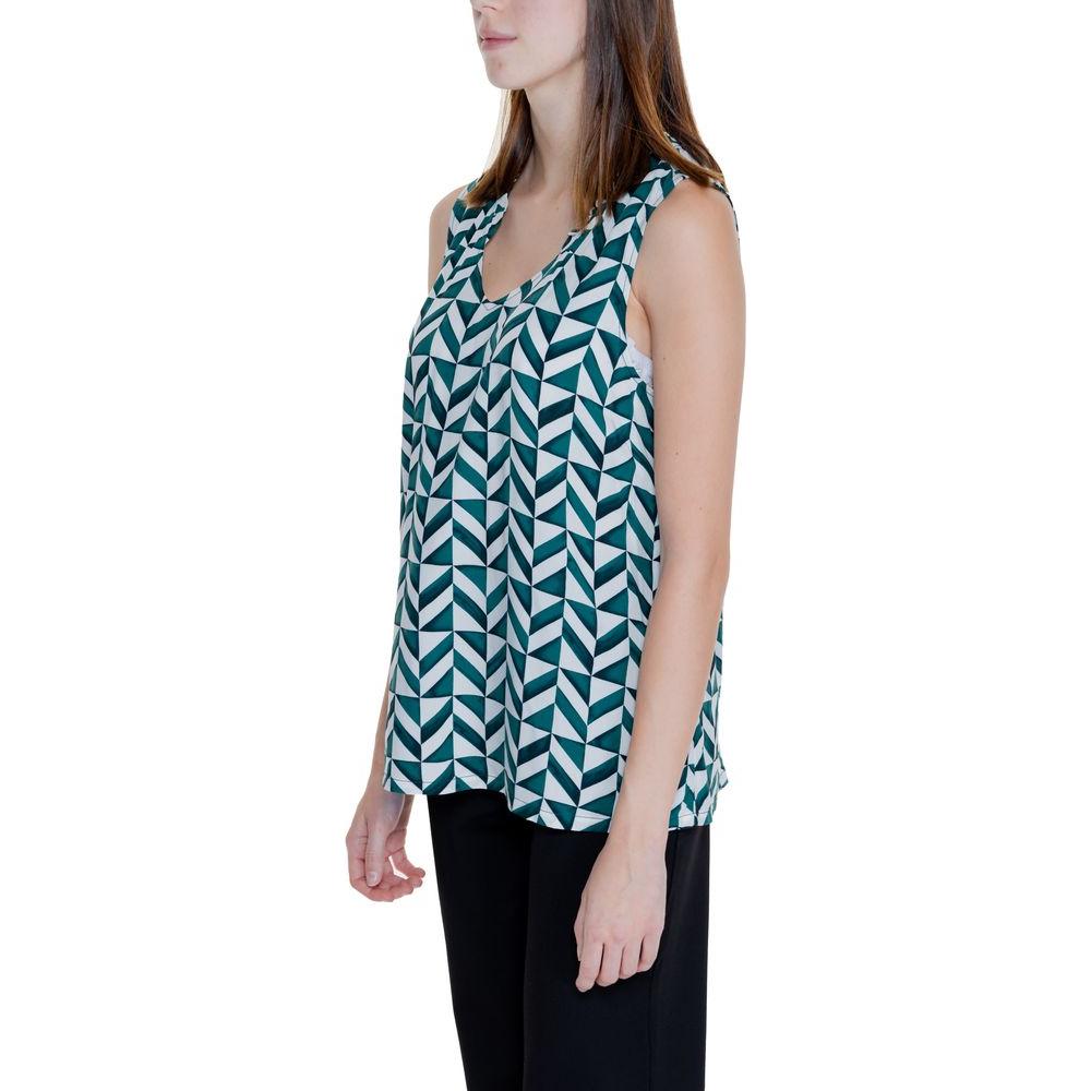 Street One Green Viscose Tops & T-Shirt Street One Gray