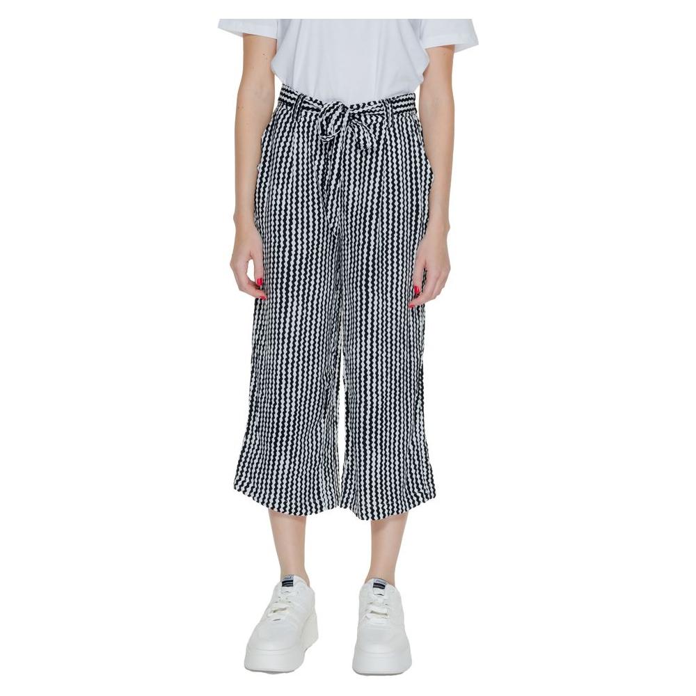 Only Black Viscose Jeans & Pant Only Gray