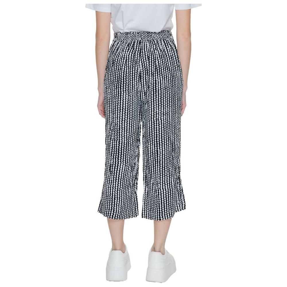 Only Black Viscose Jeans & Pant Only Light Gray
