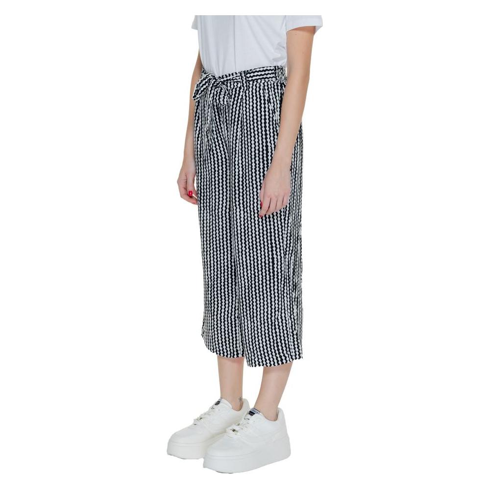Only Black Viscose Jeans & Pant Only Gray