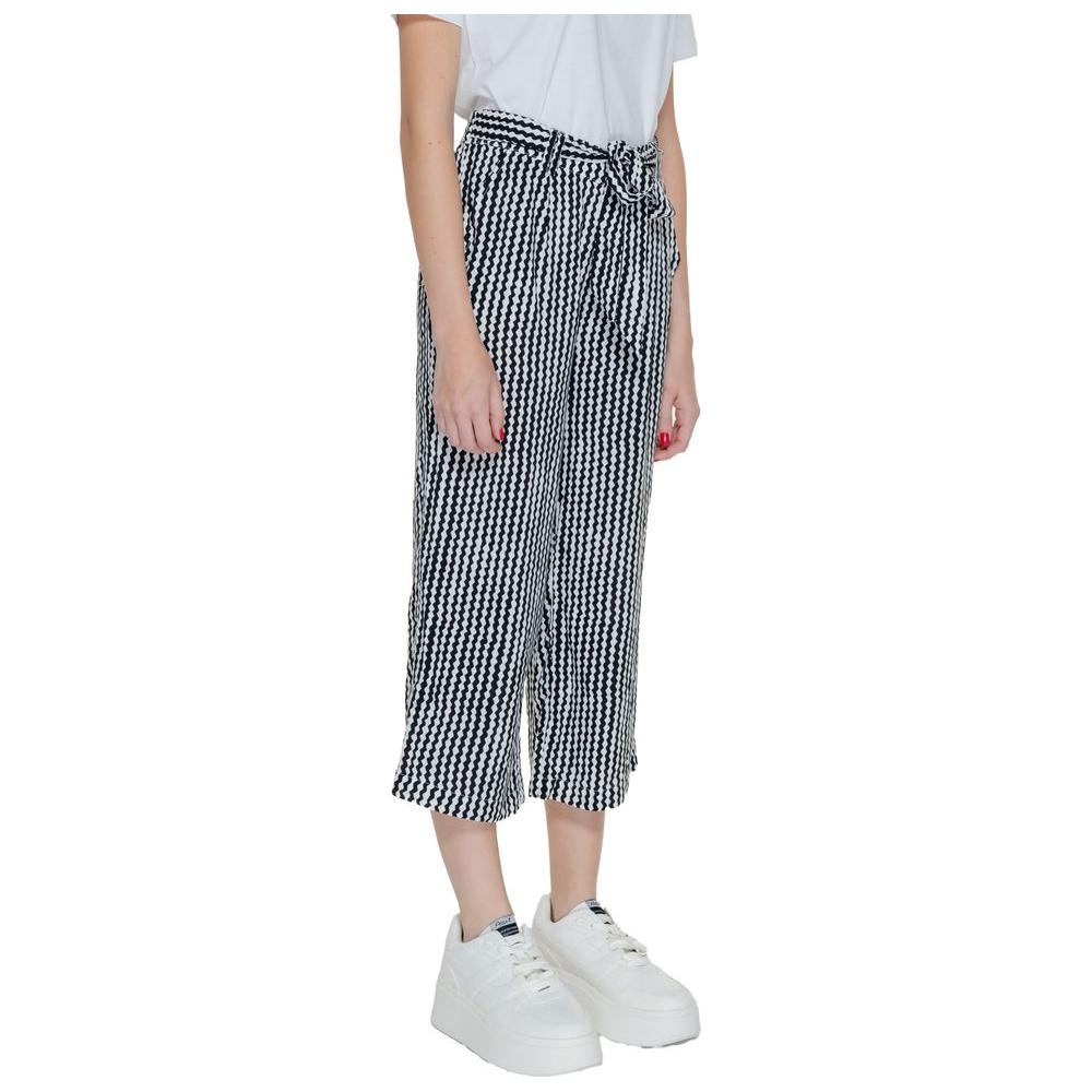 Only Black Viscose Jeans & Pant Only Gray